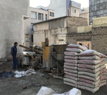 میکروپایل در ساختمان دارای نشست